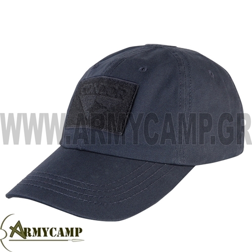 Tactical Cap By Condor ΒΑΜΒΑΚΕΡΟ ΕΠΙΧΕΙΡΗΣΙΑΚΟ ΚΑΠΕΛΟ ΤΖΟΚΕΫ ΣΚΟΠΕΥΤΗΡΙΟΥ ΣΚΟΠΟΒΟΛΗΣ ΣΤΡΑΤΟΥ ΧΑΚΙ ΚΑΦΕ MULTICAM CONDOR   navy blue color  hellenic navy πολεμικο ναυτικο καπελο  αστυνομιασ  λιμενικου με χρατσ velcro