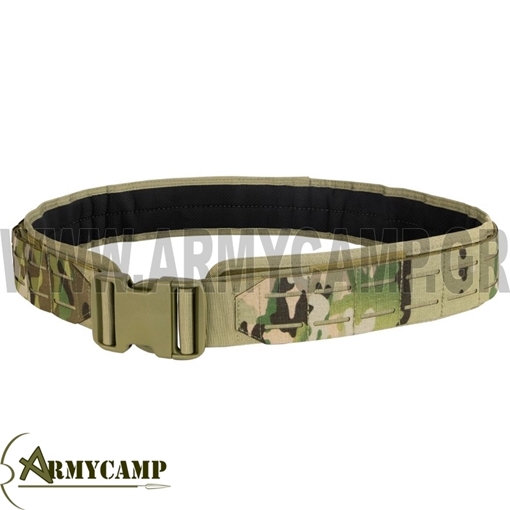 LASER CUT SYSTEM MOLLE MULTICAM GUN BELT BY CONDOR NEA ANATOMIKH ΣΧΕΔΙΑΣΗ ME ΑΝΤΙΔΡΩΤΙΚΟ ΑΝΤΙΟΛΙΣΘΗΤΙΚΟ ΜΑΞΙΛΑΡΑΚΙ ΕΣΩΤΕΡΙΚΑ ,ΠΙΟ ΣΤΕΝΗ ΓΙΑ ΛΙΓΟΤΕΡΟ ΒΑΡΟΣ ΚΑΙ ΚΑΛΥΤΕΡΗ ΕΥΧΕΡΕΙΑ ΚΙΝΗΣΕΩΝ ΣΕ ΣΥΝΔΥΑΣΜΟ ΜΕ PLATE CARRIER ΦΑΡΔΟΣ ΜΟΝΟ 5εκ. ΚΑΤΑΣΚΕΥΑΣΜΕΝΗ ΑΠΟ ΕΙΔΙΚΟ ΥΛΙΚΟ ΕΣΩΤΕΡΙΚΑ ΥΨΗΛΗΣ ΑΝΤΟΧΗΣ ΓΙΑ ΚΑΤΑΔΥΣΗ ΚΛΙΠ ΤΑΧΕΙΑΣ ΑΠΕΛΕΥΘΕΡΩΣΗΣ ΦΑΡΔΟΥΣ 5εκ. ΜΠΟΡΕΙΤΕ ΝΑ ΑΝΑΡΤΗΣΕΤΕ ΤΟΣΟ ΘΗΚΕΣ Ή ΠΙΣΤΟΛΟΘΗΚΕΣ MOLLE ΟΣΟ ΚΑΙ ΚΛΑΣΣΙΚΕΣ ΘΗΚΕΣ ΠΕΡΑΣΤΕΣ ΣΕ ΖΩΝΗ ΕΞΑΡΤΥΣΗΣ ΑΣΤΥΝΟΜΙΑΣ ( ΔΕΙΤΕ ΤΟ ΣΧΕΤΙΚΟ VIDEO ) ΣΕ ΤΡΙΑ ΜΕΓΕΘΗ SMALL(30''-32'' JEANS SIZE),MEDIUM(34''-36'' JEANS SIZE),LARGE(38''-40'' JEANS SIZE) ζωνη μαχησ The LCS Gun Belt Multicam is the latest addition to our load-bearing belt family at Condor Outdoor. Constructed with heavy-duty webbing and reinforced with an additional layer of scuba webbing to handle heavy loads, this durable belt helps to distribute weight comfortably and keep firearms and ammunition within reach. It's available in a number of classic colors to complement your uniform or gear and ensure discretion when needed. The gun belt exterior features our proprietary LCS material with non-traditional MOLLE slots to stabilize attachments and trim weight. This versatile belt can be used in conjunction with an inner belt or as a standalone belt to suit your needs for each expedition or mission. It features a removable inner anti-slip pad to keep it comfortably situated on your waist. 2" QD buckle 2" side belt webbing throughout Laser cut slots for modular attachment Reinforced with scuba webbing Removable inner anti-slip pad Can be used as two belt system LCS Gun Belt Multicam 2" QD buckle 2" side belt webbing throughout Laser cut slots for modular attachment Reinforced with scuba webbing Removable inner anti-slip pad 121174-008